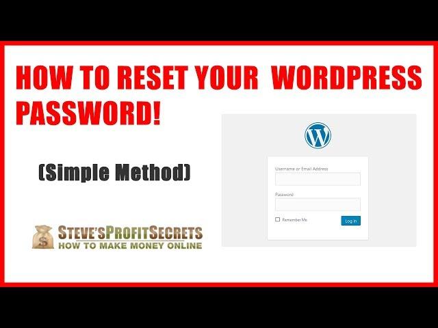 How to Reset WordPress Admin Password from cPanel and phpMyAdmin