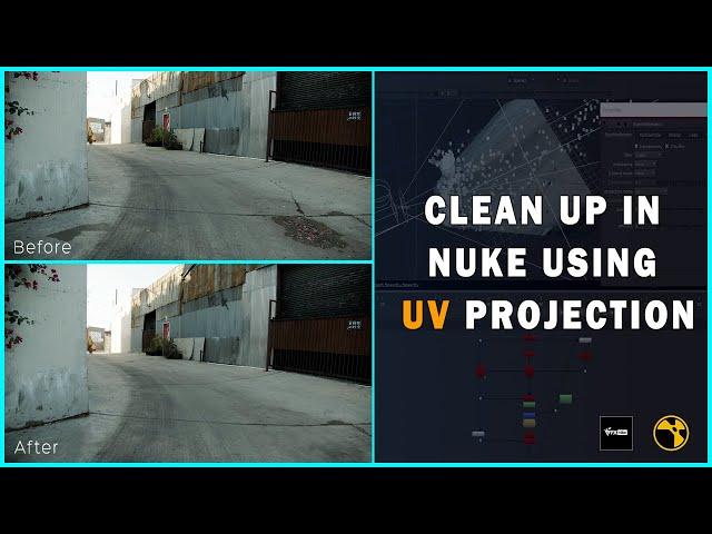 HOW TO DO CLEAN UP USING UV PROJECTION METHOD | VFX VIBE