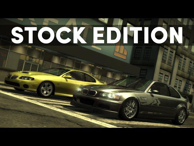 NFS Most Wanted Stock Edition