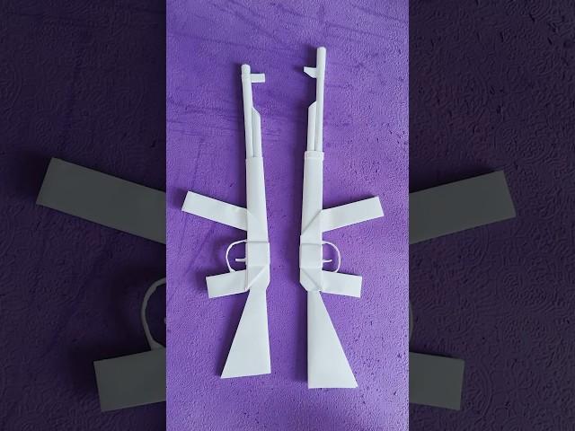 Origami armas ak 47 - pistola de papel #origami #paper