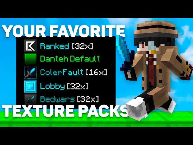 Using YOUR Favorite Texture Packs In Hypixel Bedwars!