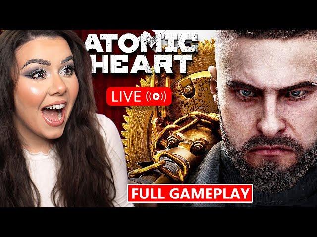 ATOMIC HEART Gameplay Playthrough Part 1 - (FULL GAME) Let's Play  LIVE Now!