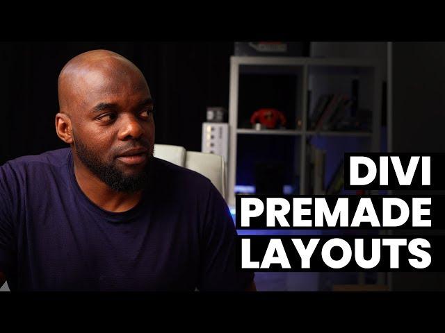 How to use Divi premade layouts