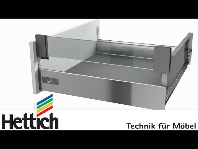 InnoTech drawer system: assembly, installation and adjustment