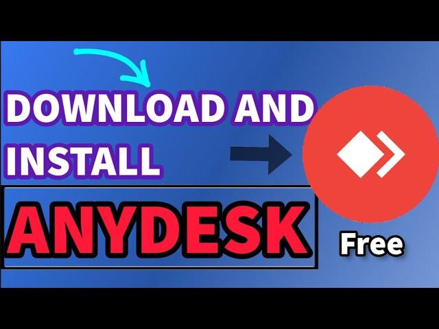How to download and install Anydesk in Desktop / Laptop