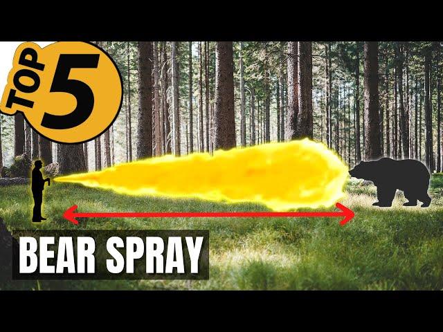  TOP 5 Best Bear Sprays: Today’s Top Picks