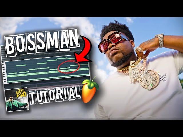 How To Make BOSSMAN DLOW Type Beats From SCRACH!! (fl studio tutorial)