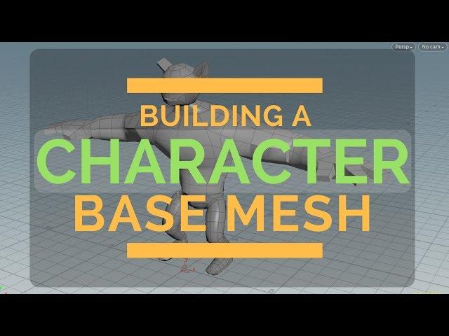 Modeling 3D Characters | Building a Base Mesh for a Character in Houdini 16