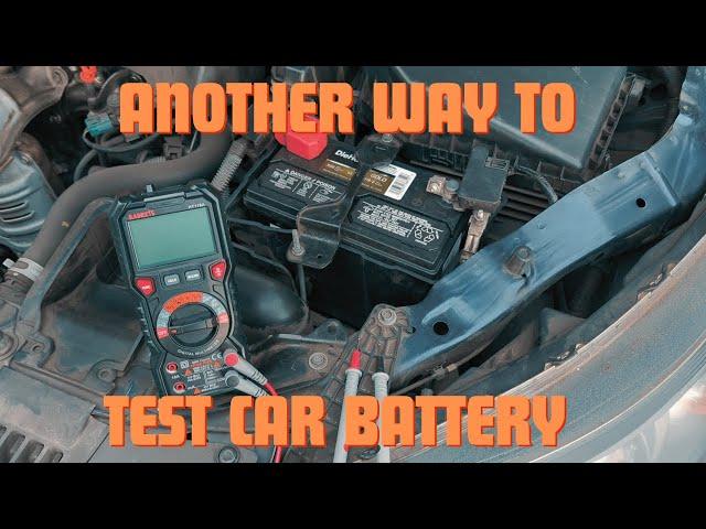 Another Way to Test a Car Battery With a Multimeter | The Easy Way to Know