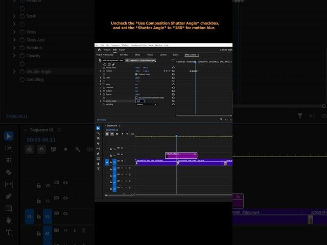 Premiere Pro Quick Shake Transitions  #premiereprotutorial