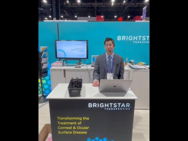 Dr. Albert Cheung AAO Booth Demonstration of BrightMEM