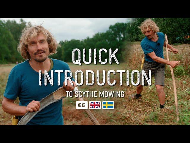 Quick Introduction to Scythe Mowing - Beginner's Guide