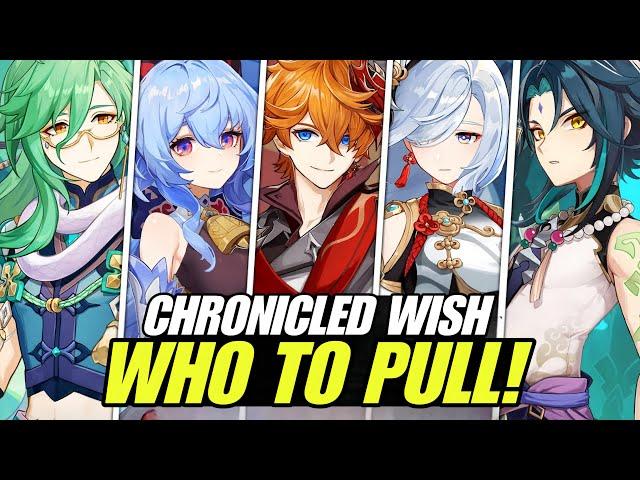 WHO TO PULL! CHRONICLED BANNER | GENSHIN IMPACT