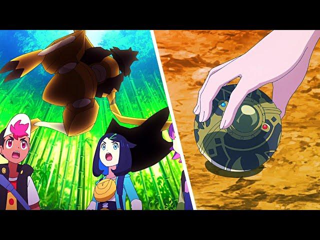 Liko Catches Kleavor - Liko, Roy And Dot VS Kleavor - Pokemon Horizons Episode 73 AMV