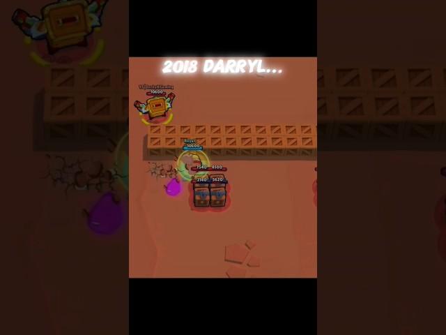 Prime 2018 darryl is back ️ #brawlstars #shorts