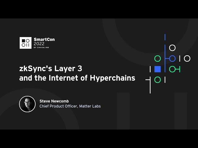 zkSync's Layer 3 and the Internet of Hyperchains | Steve Newcomb at SmartCon 2022