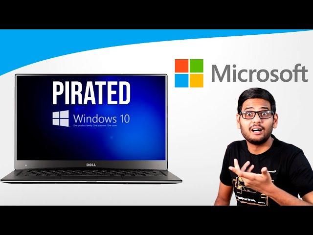 Why MicroSoft Allows Piracy?? Free Windows 10 