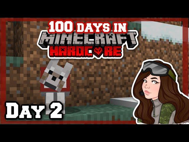 Near Death Experiences! : Day 2 of 100 Days in Minecraft 1.19 Hardcore