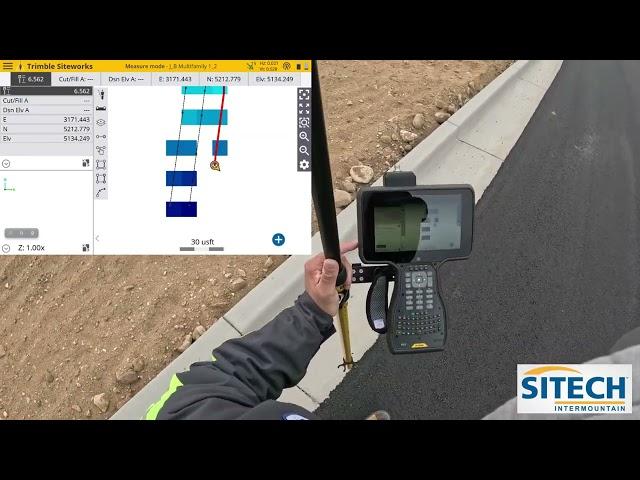 SITECH Siteworks Advanced Measurements Creating a Design