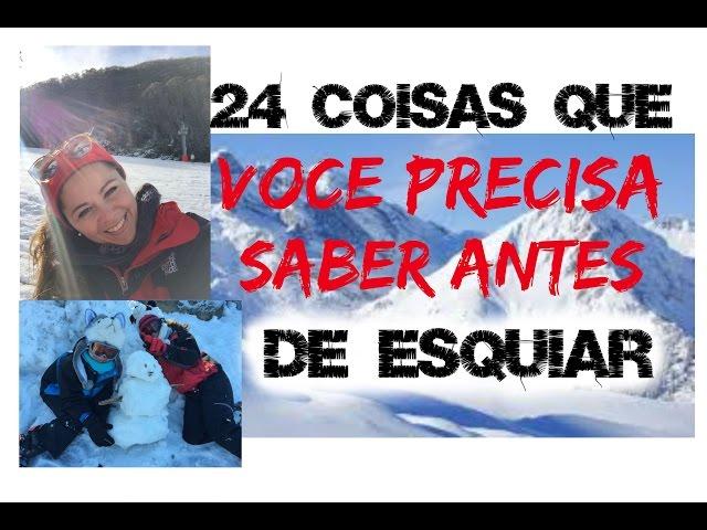 ESQUIAR - DICAS PARA INICIANTES - Ski