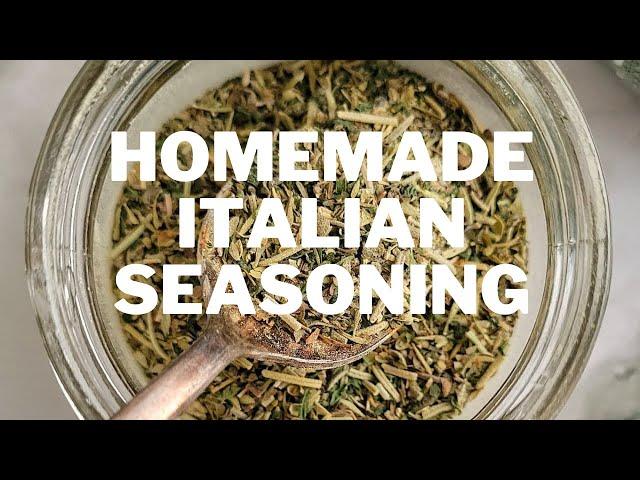 RECIPE FOR ITALIAN SEASONING | HOMEMADE ITALIAN SEASONING