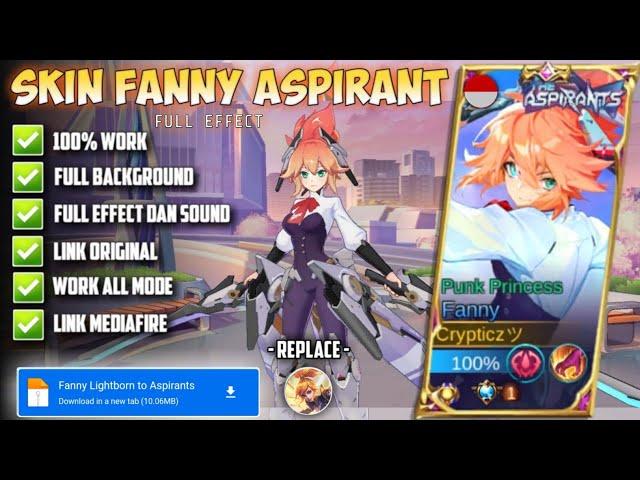 SCRIPT SKIN FANNY LIGHTBORN TO ASPIRANTS BLADE OF KIBOU | FULL EFFECT DAN VOICE | PATCH TERBARU