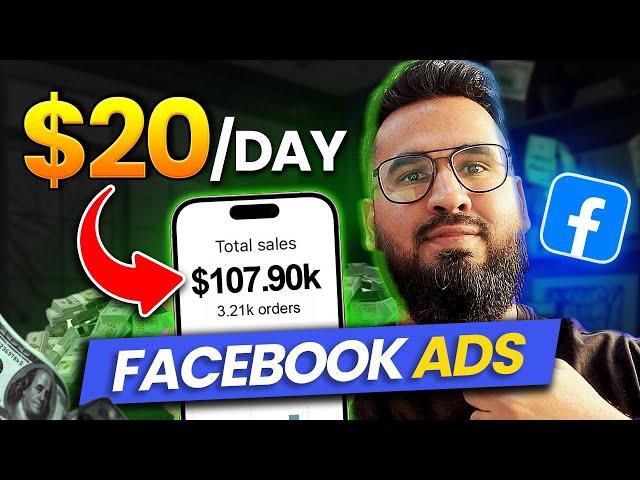 My $20/Day ONLY Facebook Ads Testing Strategy That Works! (Over $100,000 In Sales Made)