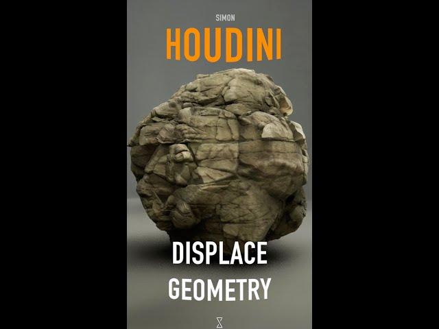 Displace Geometry in Houdini || Quick Tricks