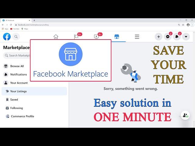 Sorry, something went wrong. Facebook Marketplace | EASY SOLUTION | SAVE YOUR TIME |