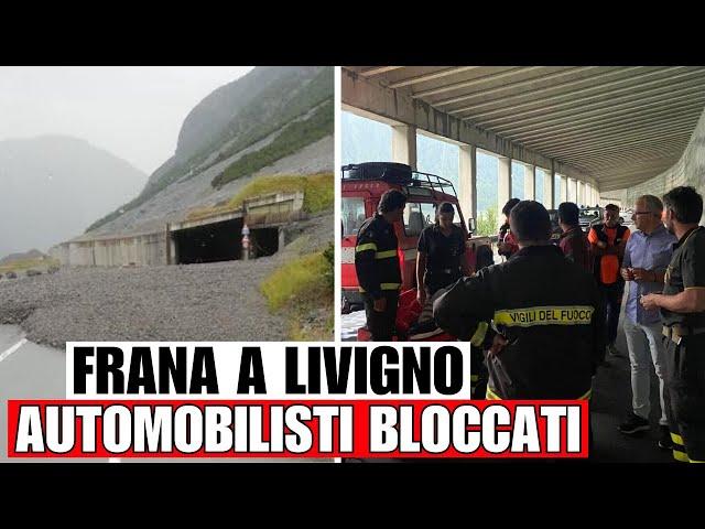 Catastrofe a Livigno: Galleria Bloccata e Strada Interrotta per la Violenta Frana!