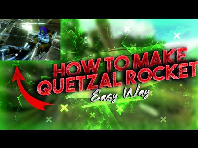 ARK MOBILE : How to make quetzal rocket | easy way