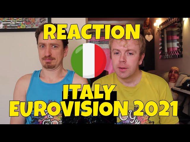 ITALY EUROVISION 2021 REACTION: Måneskin - Zitti e buoni