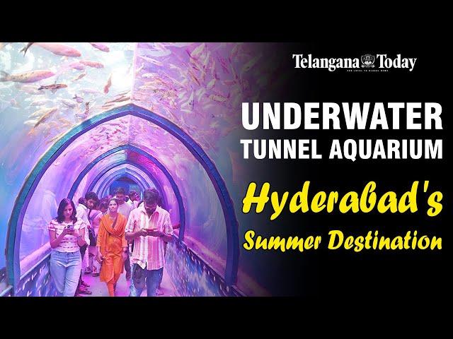 New Underwater Tunnel Aquarium In Hyderabad | Kukatpally | Hyderabad | Telangana Today