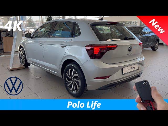 VW Polo Life 2022 - First FULL Review in 4K | Exterior - Interior, NEW base Digital Cockpit, Price