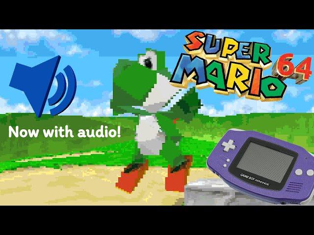 Audio, Polygon Subdivision, and Much More! [SM64 GBA]