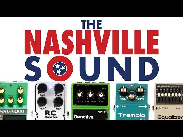 Nashville's Favorite Guitar Pedals