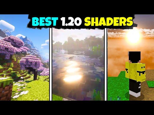 Top 5 Best Shaders For Minecraft PE ( 1.20+ ) | Render Dragon Shaders For Mcpe  | Minecraft pe