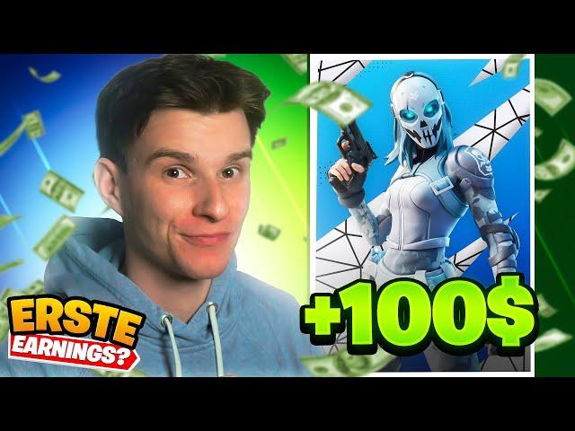 HOLE ich meine ERSTEN SOLO EARNINGS in Fortnite?  - (Chapter 4 Victory Cash Cup Challenge)