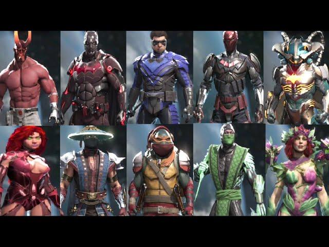 Injustice 2 Ultimate Edition - All Character Epic Gear Sets