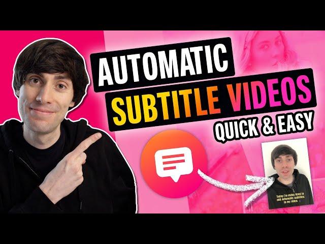 Add Subtitles to Video in Minutes (EASY)