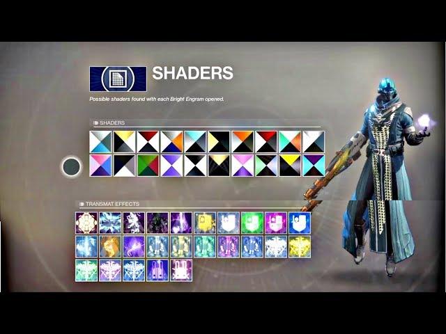 Destiny 2 - ALL EVERVERSE SHADERS, MODS and TRANSMIT EFFECTS !!!! (Destiny 2 Gameplay)