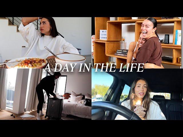 DAILY VLOG // Packing For A Revolve Trip // What I Eat For Lunch // Therapy talk