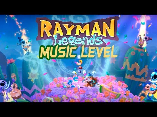 gameplay rayman legends - music level