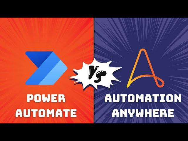 Power Automate vs Automation Anywhere A360 | PA vs AA