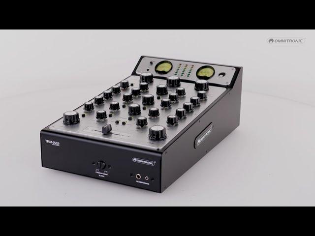 OMNITRONIC TRM-222 2-Channel Rotary Mixer