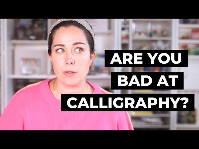 Think you'd suck at calligraphy? Watch this