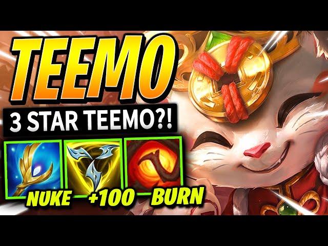 TEEMO 3 HYPER CARRY in RANKED TFT Set 11! | Teamfight Tactics 14.9b Best Comps Guide