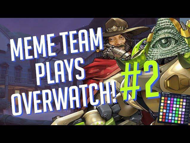 Meme Team Plays OVERWATCH #2! DUO Soundboard Pranks! [Feat. BumbleDJ]