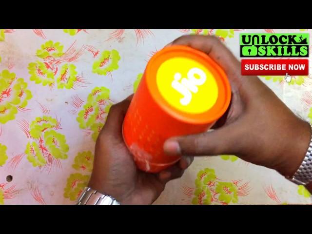 Reliance JioFi 3 Your personal hotspot Unboxing(English)