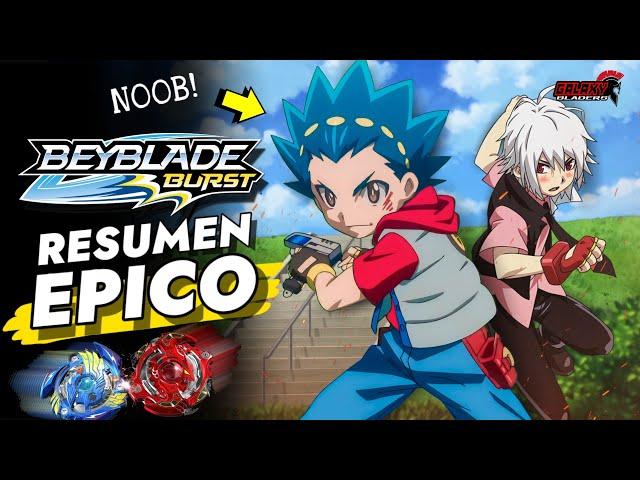 ️El NOVATO que se CONVERTIRÁ en el MEJOR BLADER de TODOS!  Beyblade Burst [Resumen Épico]